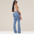 Calça Azul Feminina Alongadora Roxx Jeans